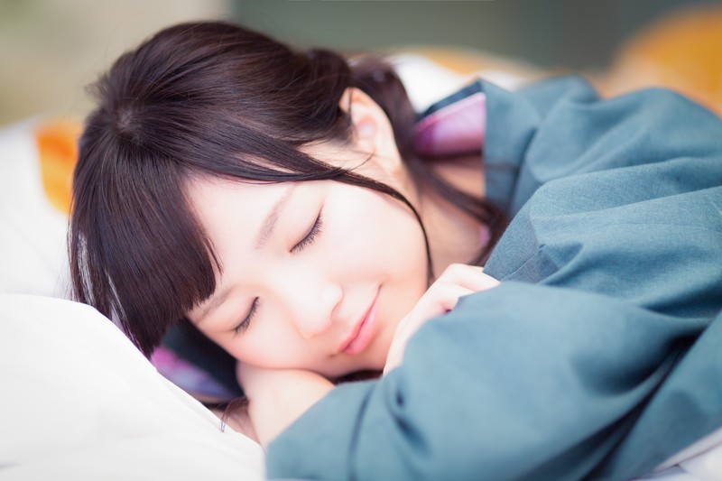 リラックス女性